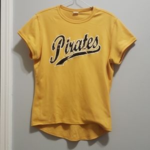 Pittsburgh Pirates yellow graphic T-Shirt